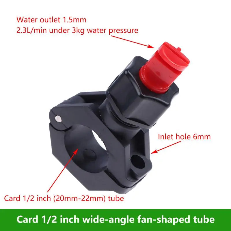 Quick Release Clip Flat Fan Nozzle Wide Angle Eyelet Spraying Clamp Fast Change For Vehicle Washing Industrial Use Oasis Select 1 of 2 inch