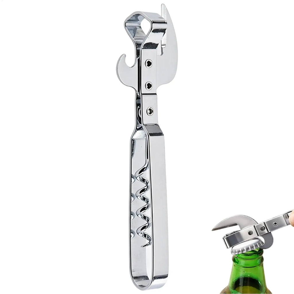 Multifunctional Stainless Steel Bottle & Can Opener
