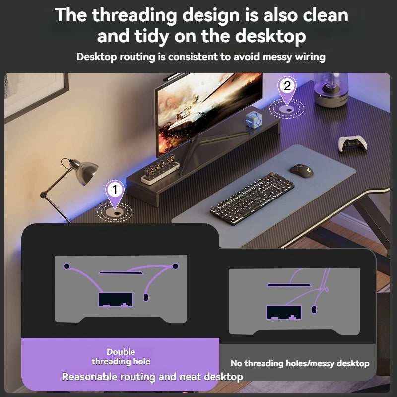 Computer desk, home desk, student learning desk, simple gaming desk, e-sports desk, workbench, office desk Oasis Select