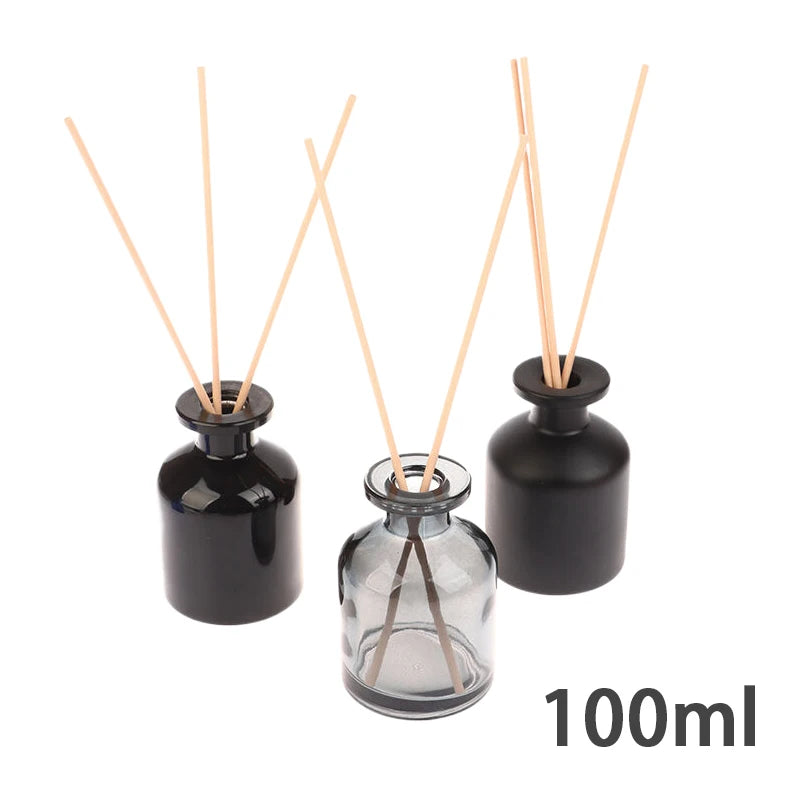 100ml Fragrance Empty Bottles can use Rattan Sticks Purifying Air Aroma Diffuser Set Essential Oil Bottles for Room Office Oasis Select
