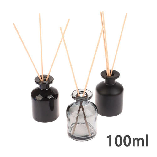 100ml Fragrance Empty Bottles can use Rattan Sticks Purifying Air Aroma Diffuser Set Essential Oil Bottles for Room Office Oasis Select