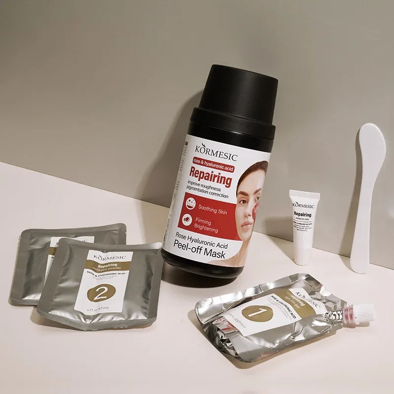 Rose Hyaluronic Acid Peel-Off Facial Mask – Anti-Aging & Hydration Peel-Off Face Mask Oasis Select