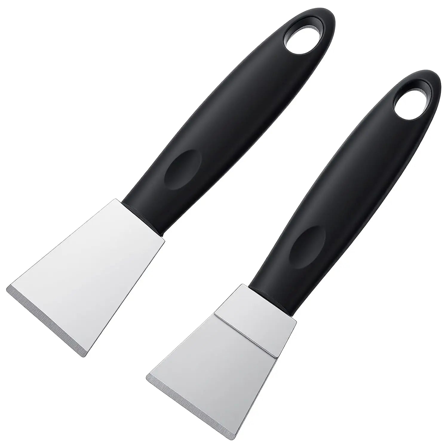 2 PCS 3D Printer Build Plate Spatula Hot Bed Removal Universal Stainless Steel Hot Bed Removal Tool Scraper for Glass PEI Sheets Oasis Select Combo 2pcs