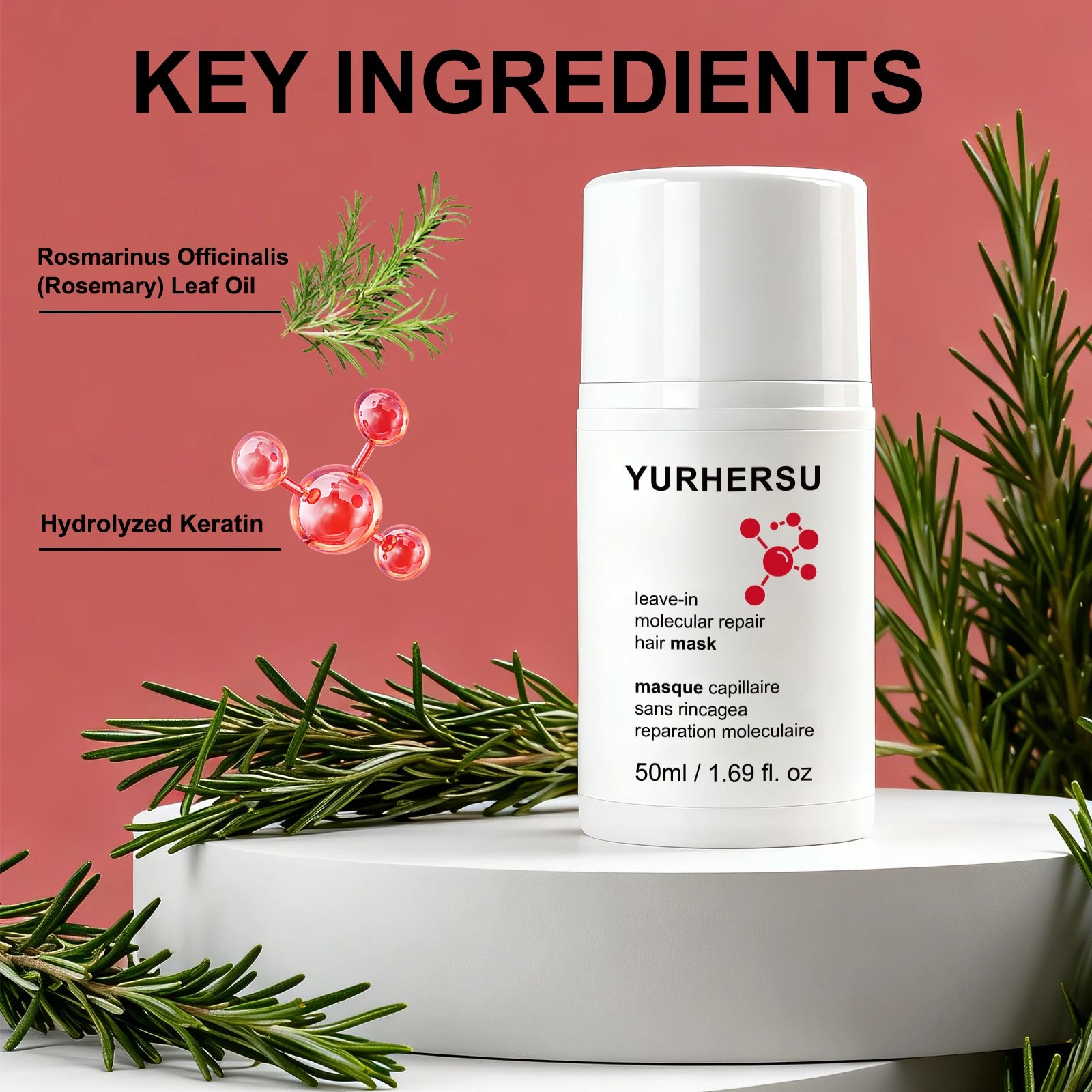 Keratin Peptide Leave-In Hair Mask – Repair Bleached Hair Leave-In Hair Mask Oasis Select