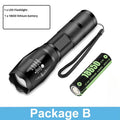 NEWBIRTH 1200 Lumen LED Flashlight – 5 Modes, Zoomable Torch