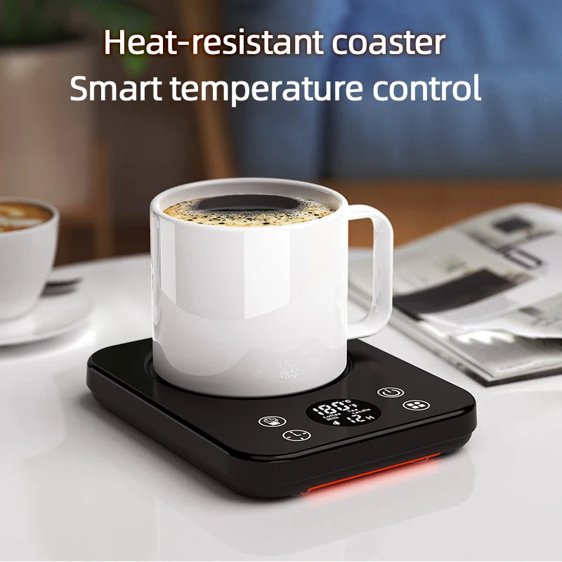 URGGU 36W Mug Warmer – 9 Heat Settings for Coffee & Tea