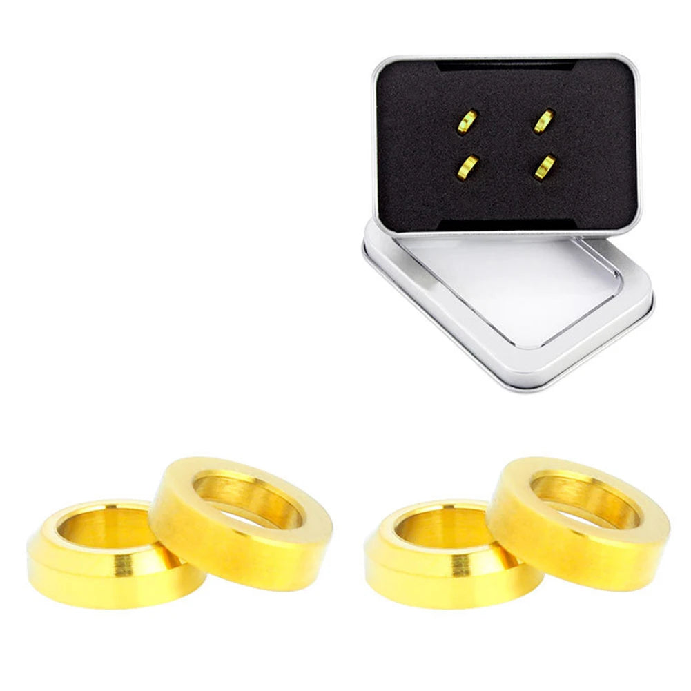 TC4 Alloy Concave Convex Washer For Mountain Bike Brake Caliper Mounting For XT For XTR M6 Screw Gasket Cycling Accessories Oasis Select Golden