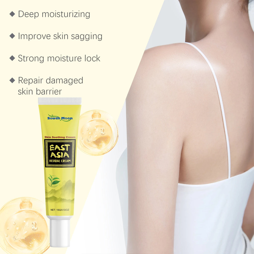 South Moon Tea Tree & Centella Herbal Cream for Dry Skin Herbal Moisturizing Cream Oasis Select