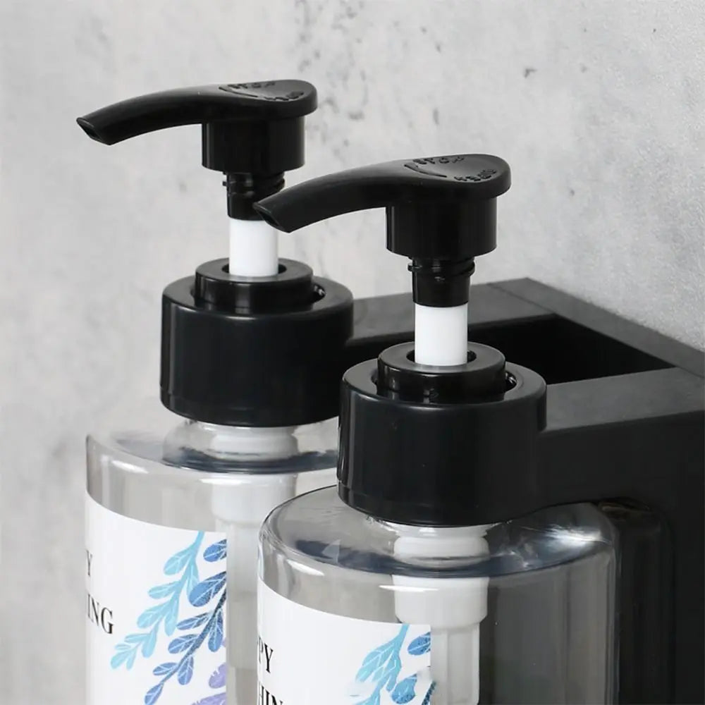 300ml Wall-Mounted Shampoo & Body Wash Pump Dispensers