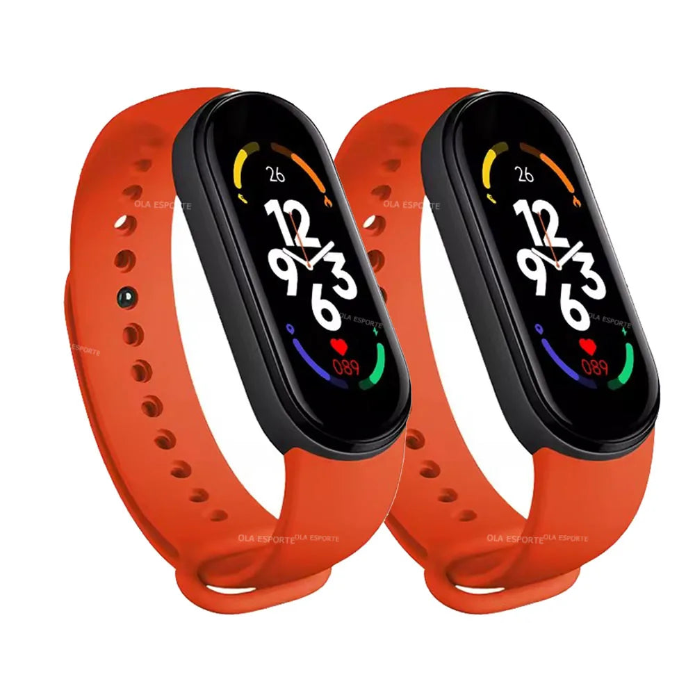 M7 Smartwatch Fitness Tracker – Heart Rate & Sleep Monitor