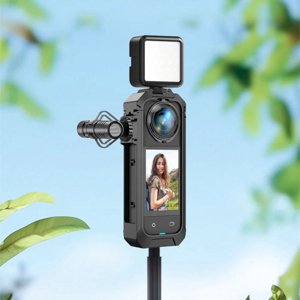 Insta360 X5 Protective Frame Magnetic Quick Release Cold Shoe Camera Protective Frame Oasis Select