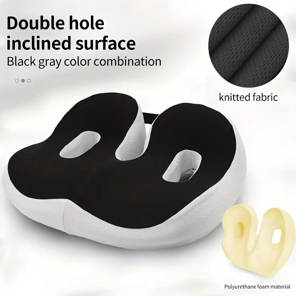 Memory Foam Soft Seat Cushions Comfortable Elastic Support Pillow Car Seat Cushion for Car Office Tea Table Chair Mat Oasis Select