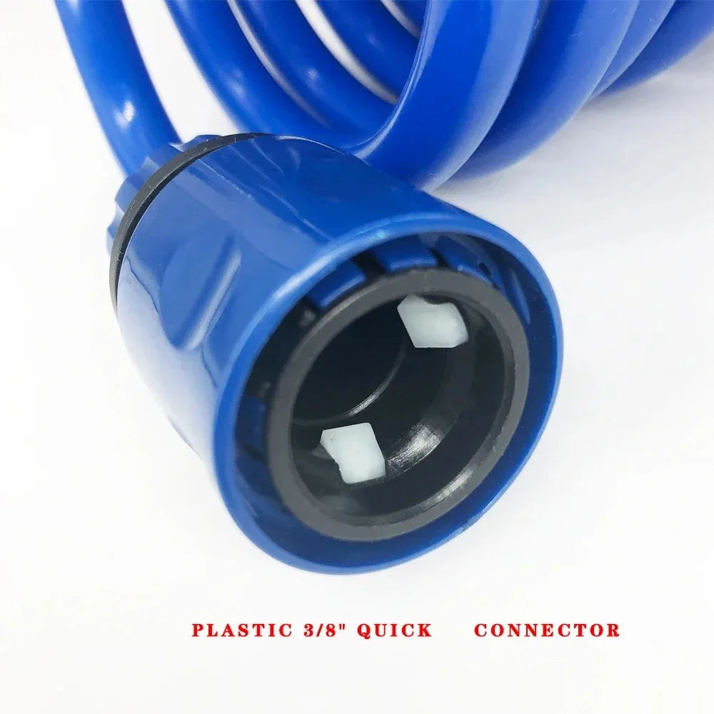 Expandable Retractable EVA Garden Hose 10/15m Portable Spring Water Pipe for Car Wash And Flower Lawn Watering Curly Magic Pipe Oasis Select