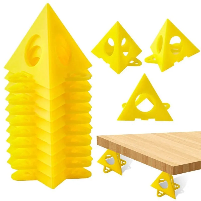 10 PCS Mini Cone-shaped Paint Rack Pyramid Rack Set Used for Canvas and Door Riser Support for Cleaning Paint Operations Oasis Select