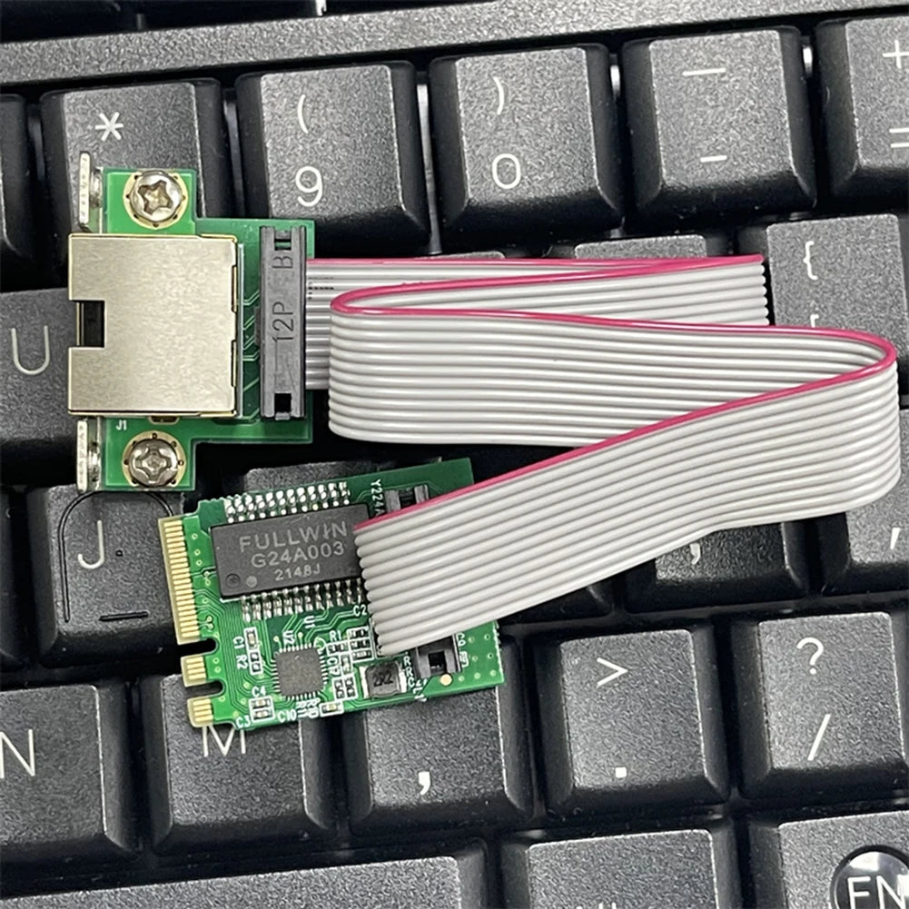 M.2 A+E Key Gigabit Ethernet LAN Card RTL8111H 1000Mbps RJ45 Gigabit Network Card Oasis Select