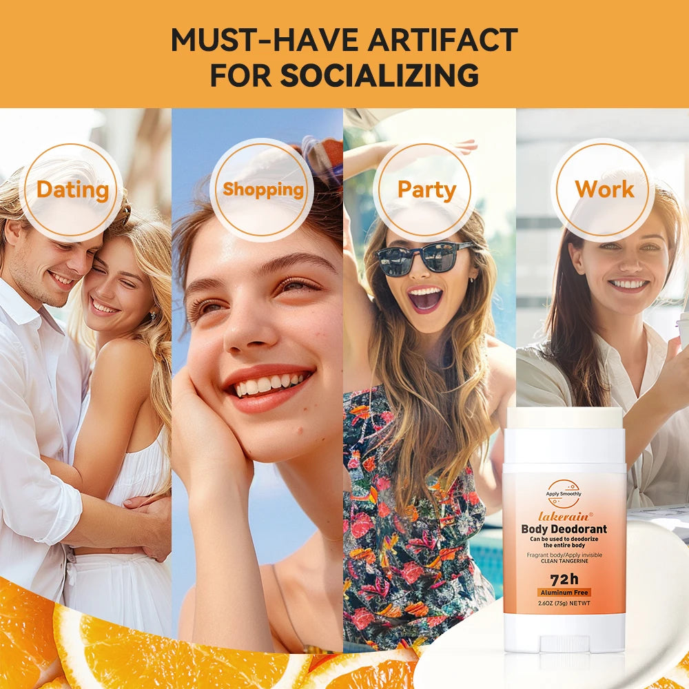 Body Deodorant Stick Rose Peach Body Odor Remove Cream Removal Armpit Refreshing Antiperspirant Lasting Aroma Deodorant SkinCare Oasis Select