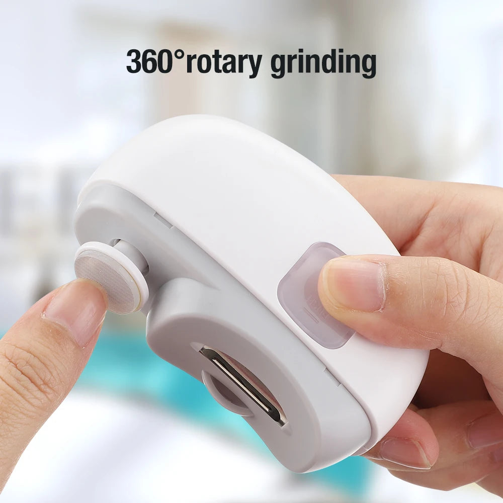 Electric Auto Nail Clipper Trimmer – Baby, Finger & Toe