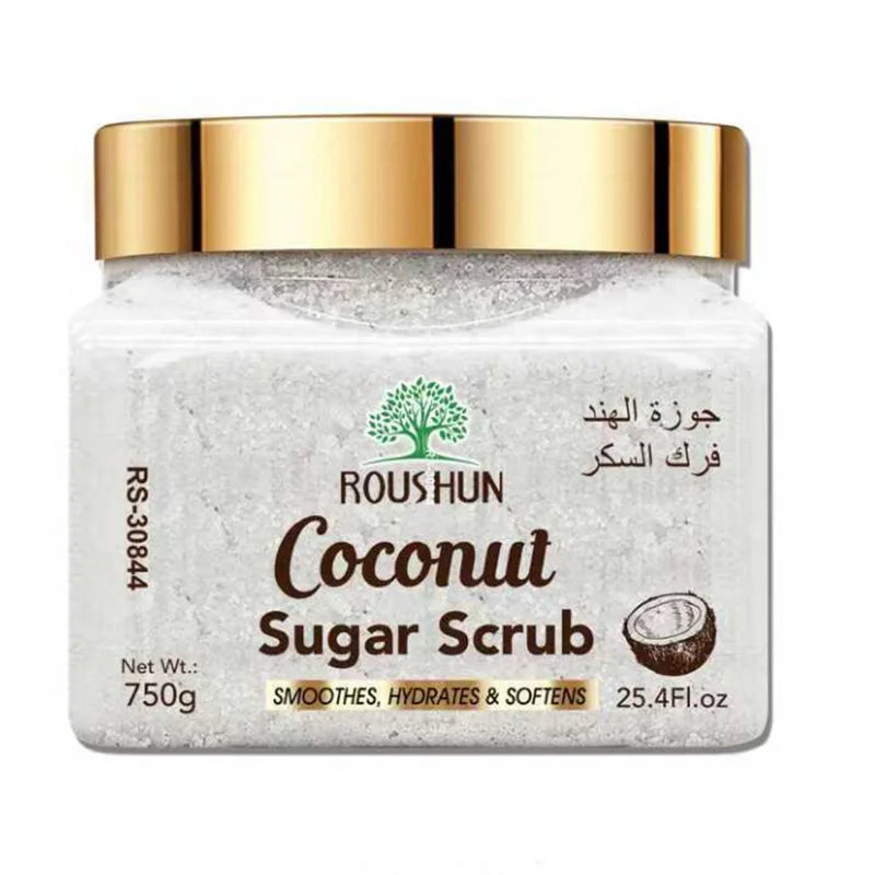 ROUSHUN Coconut Sugar Body Scrub | Large Family Pack
