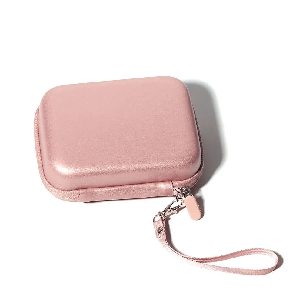 For Fujifilm Instax Mini Link Liplay EVO SP-2 Printer Carrying EVA Shockproof Case Bag Mesh Pocket fit Instax Film Accessories Oasis Select Pink