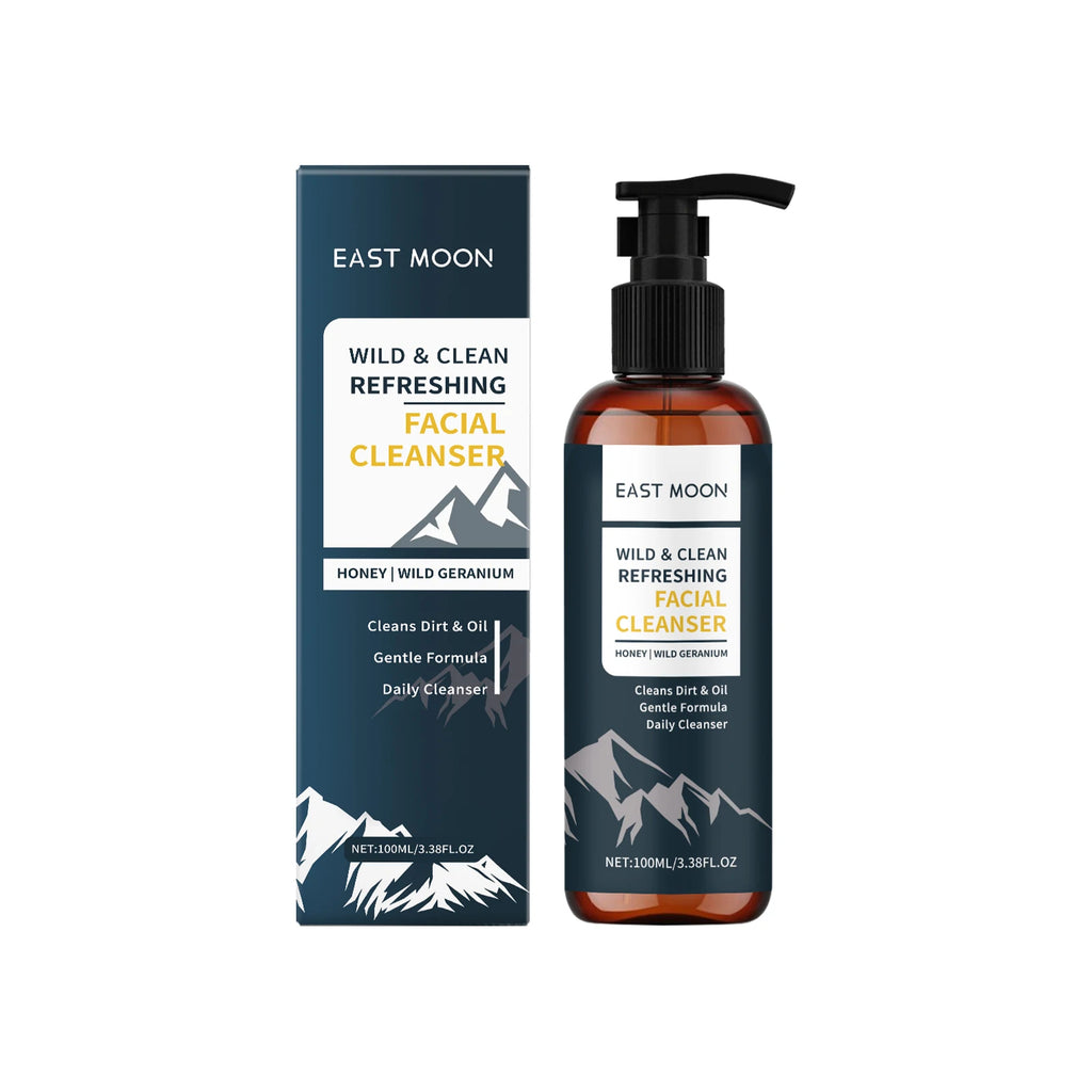 Men'S Nourishing Face Cleanser, Gently Cleanses Skin, Refreshing Oil-Control, Ideal For Daily Facial Care And Maintenance Oasis Select 100ml boxed