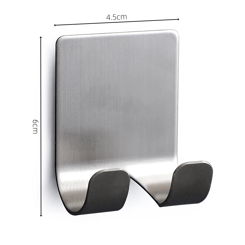 1-15PCS No-Punch Razor Holder Adhesive Razor Storage Hook Bathroom Razor Waterproof Wall Hook Bathroom Shelf Razor Holder Oasis Select
