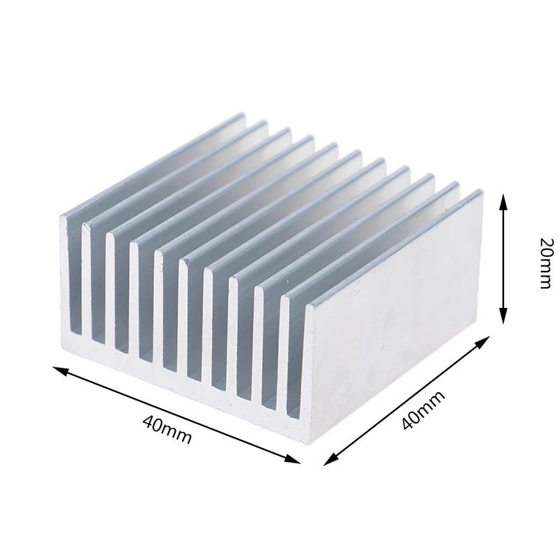 Extruded Aluminum Alloy Heatsink For High Power LED IC Chip Cooler Radiator Heat Sink Oasis Select 04