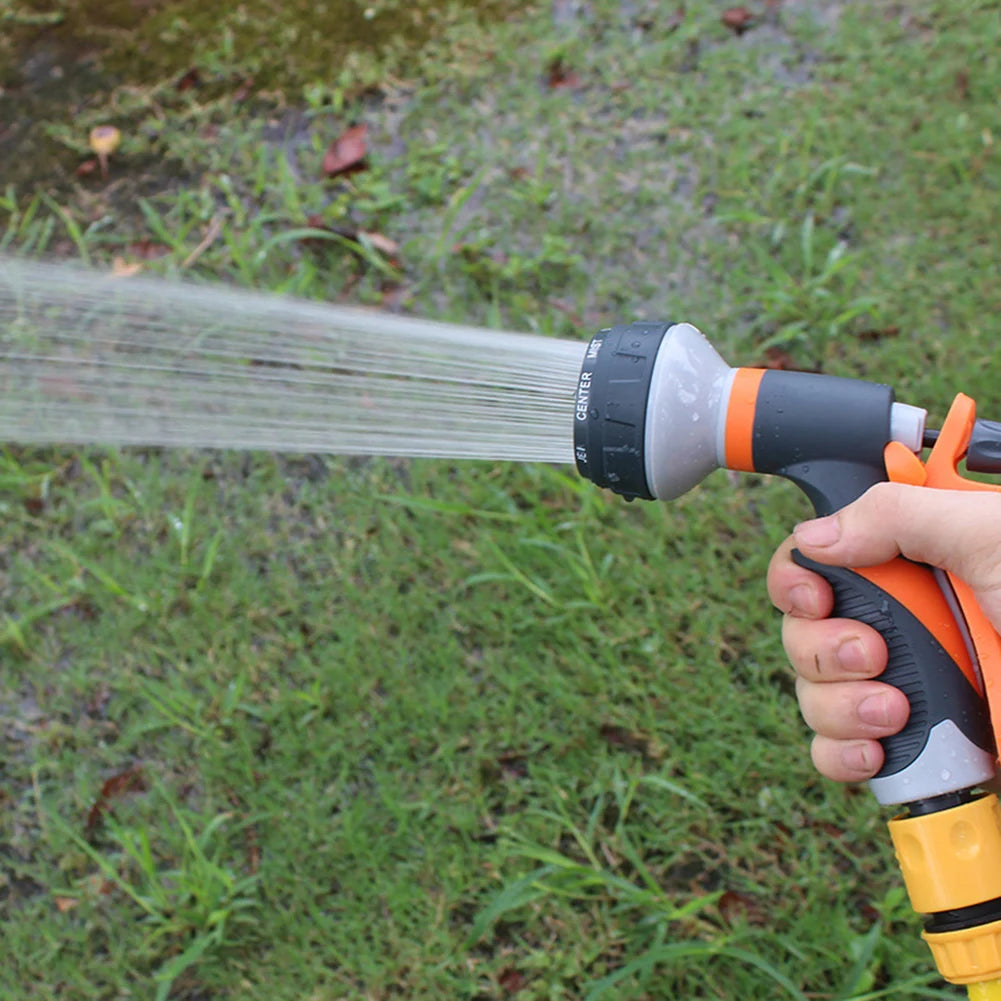 Garden Hose Watering Sprayer High Pressure Spray Gun Watering Garden 8 Modes Portable High Pressure Water Gun for Lawn & Garden Oasis Select