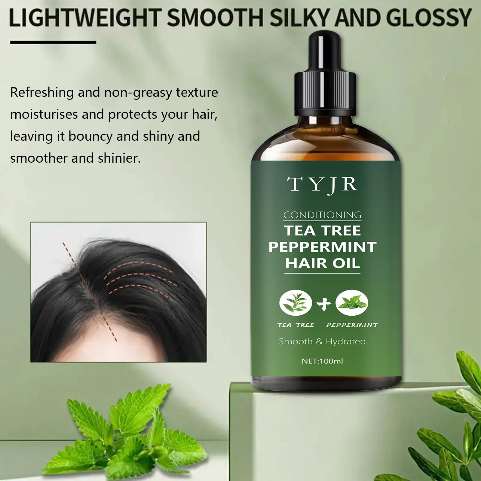 Tea Tree Peppermint Essential Oil – Skin, Hair & Massage Essential Oil Oasis Select