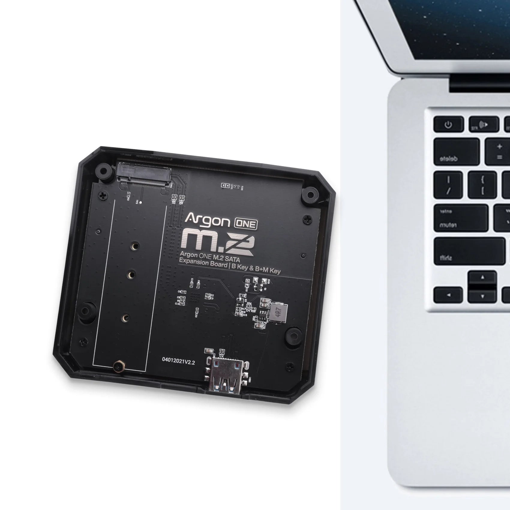 M.2 Expansion Board USB 3.0 to M.2 SATA SSD Adapter for 4 Model B Base for ONE V2/M.2 Case Oasis Select