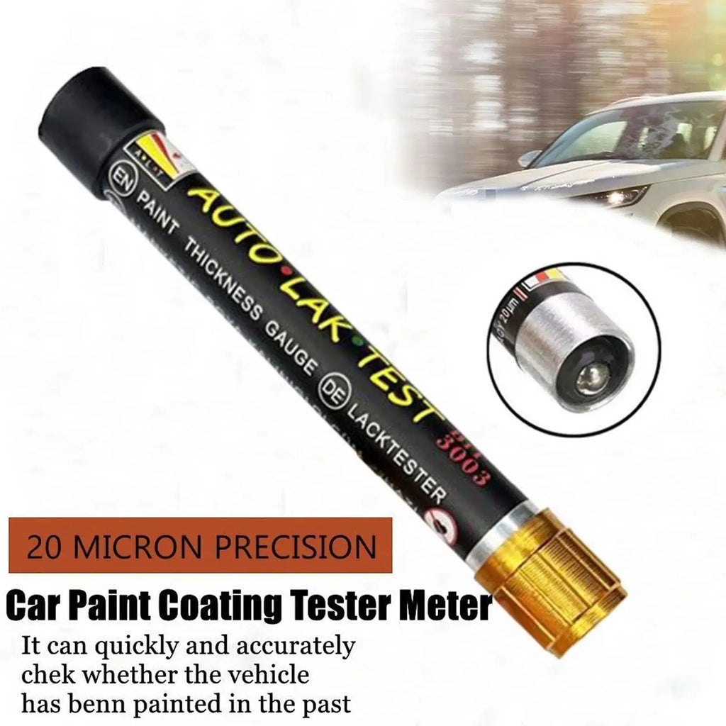 Portable Car Coating Thickness Test Pen Car Paint Thickness Gauge Car Paint Film Pen Automotive Magnetic Pen Car Paint Tester Oasis Select
