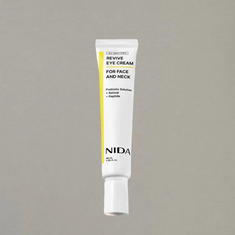 Korea NIDA Skin Care Kit - Ultimate Moisturizing Cream, Retinol Probiotic Eye Cream, TXA Renewal Essence, For All Skin Types Oasis Select eye cream
