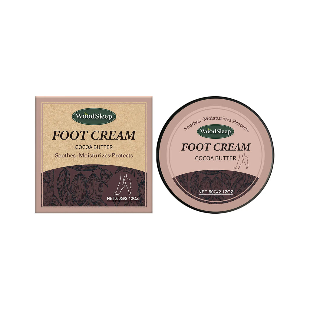 WOODSLEEP Exfoliating Foot Cream – Intensive Moisturiser 60g