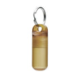 Small Size Hanging PEI Bottle Portable Waterproof Mini Pill Box Heat-resistant Multifunctional Emergency Pill Container Camping Oasis Select Brown