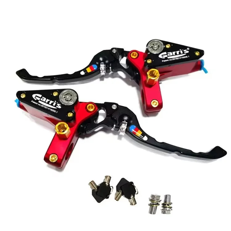 Motorcycle CNC modification accessories anti-theft lock direct push up pump hydraulic brake clutch pump oil pipe assembly Oasis Select a pair 3