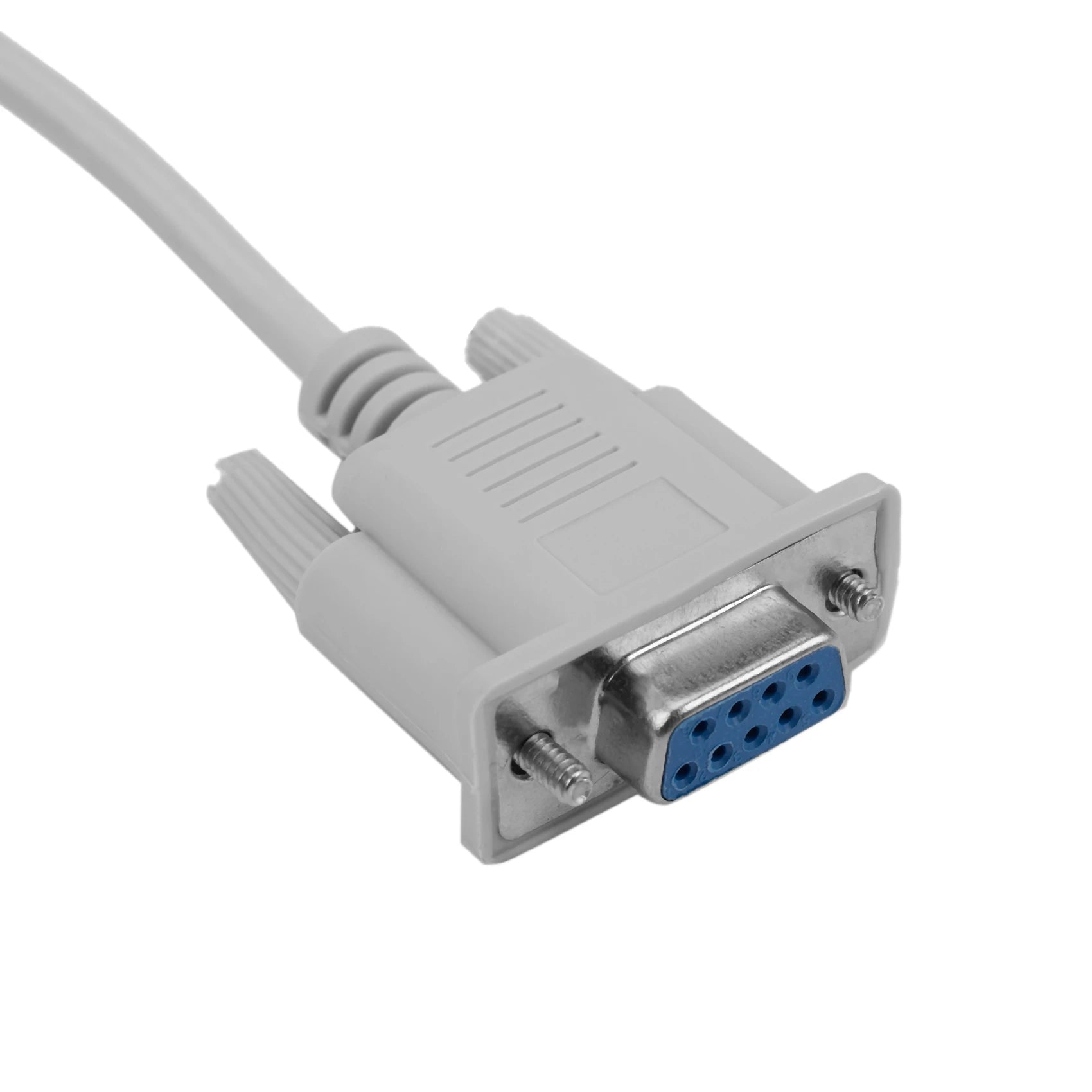 1PC 5ft F / F Serial RS232 Null Modem Cable Female to Female DB9 FTA Connection 9 Pin Data COM Cable Converter PC Accessory Oasis Select
