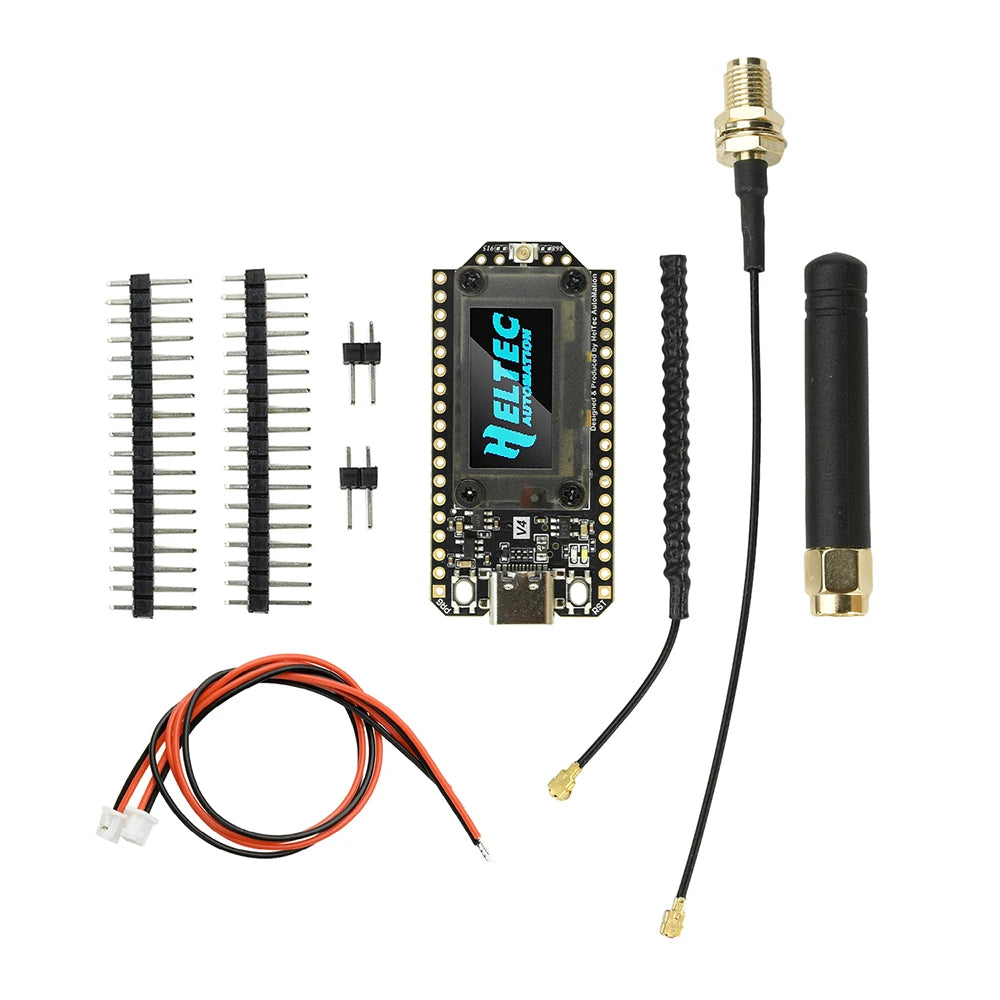 Heltec WiFi LoRa 32 V4 ESP32 SX1262 GPS 0.96 inch OLED Solar Powered Dev-Board WiFi BLE Low Power Type C For Arduino IoT Oasis Select No GPS