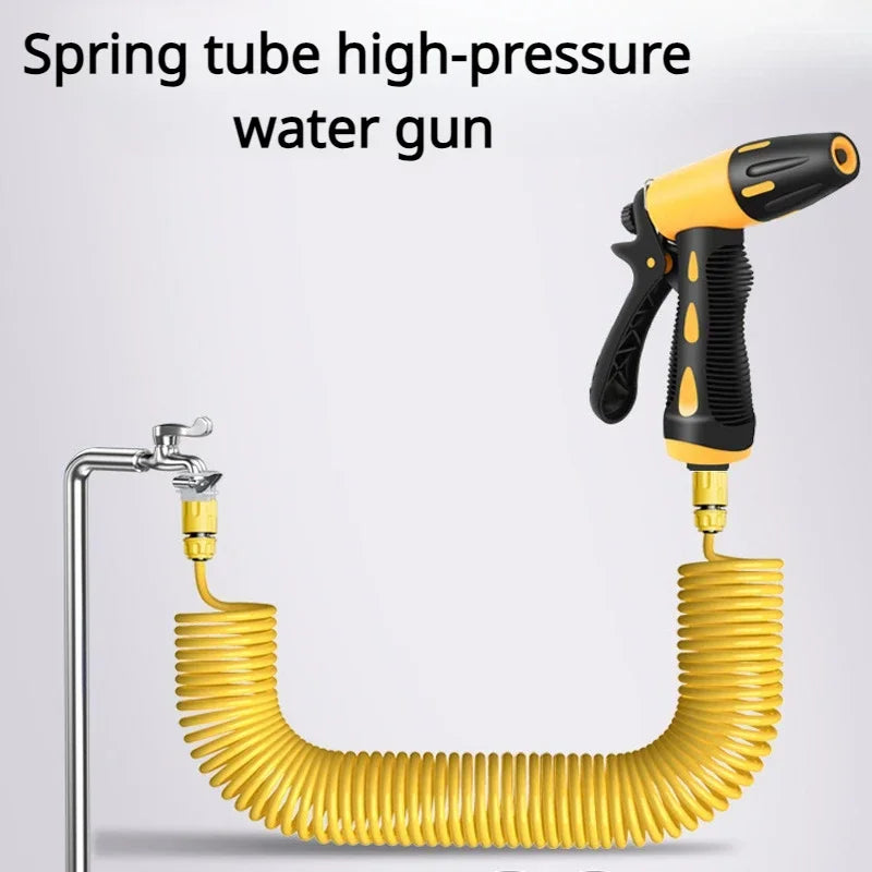 10-30 Meter Telescopic Water Pipe Car Washing Tool Set with High-pressure Nozzle Extension Hose Water Hose for Pressure Cleaner Oasis Select