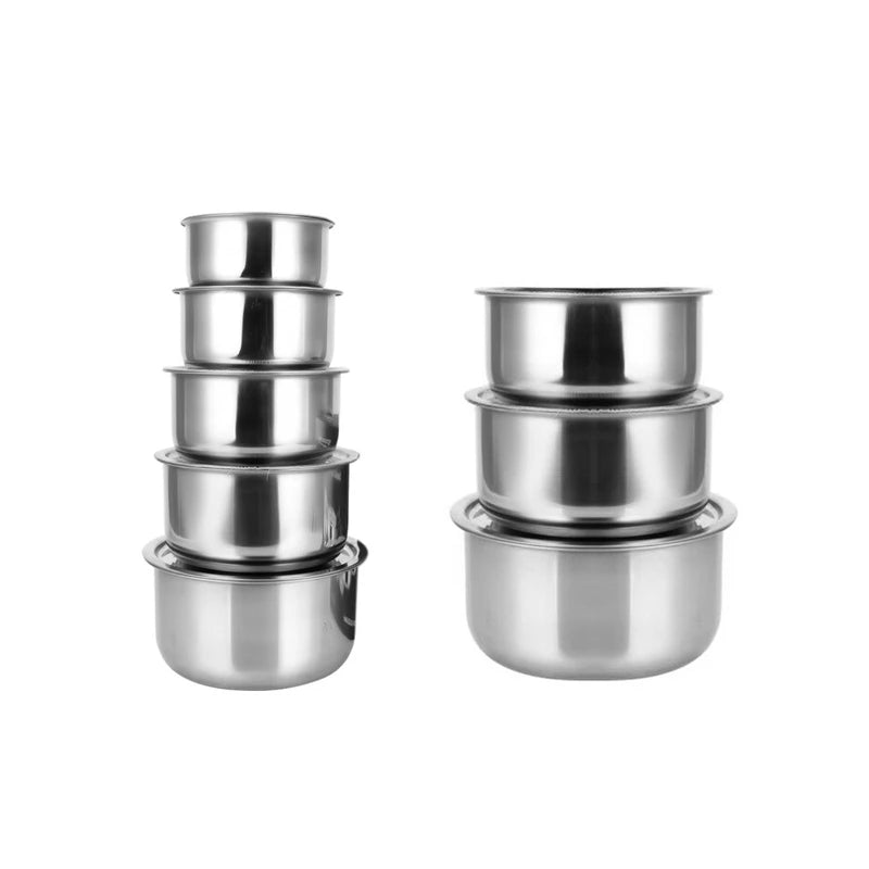 Stainless Steel Soup Pot Stock Pot Set With Lid Kitchenware Stew Pot Cooking Tools Cookware Oasis Select