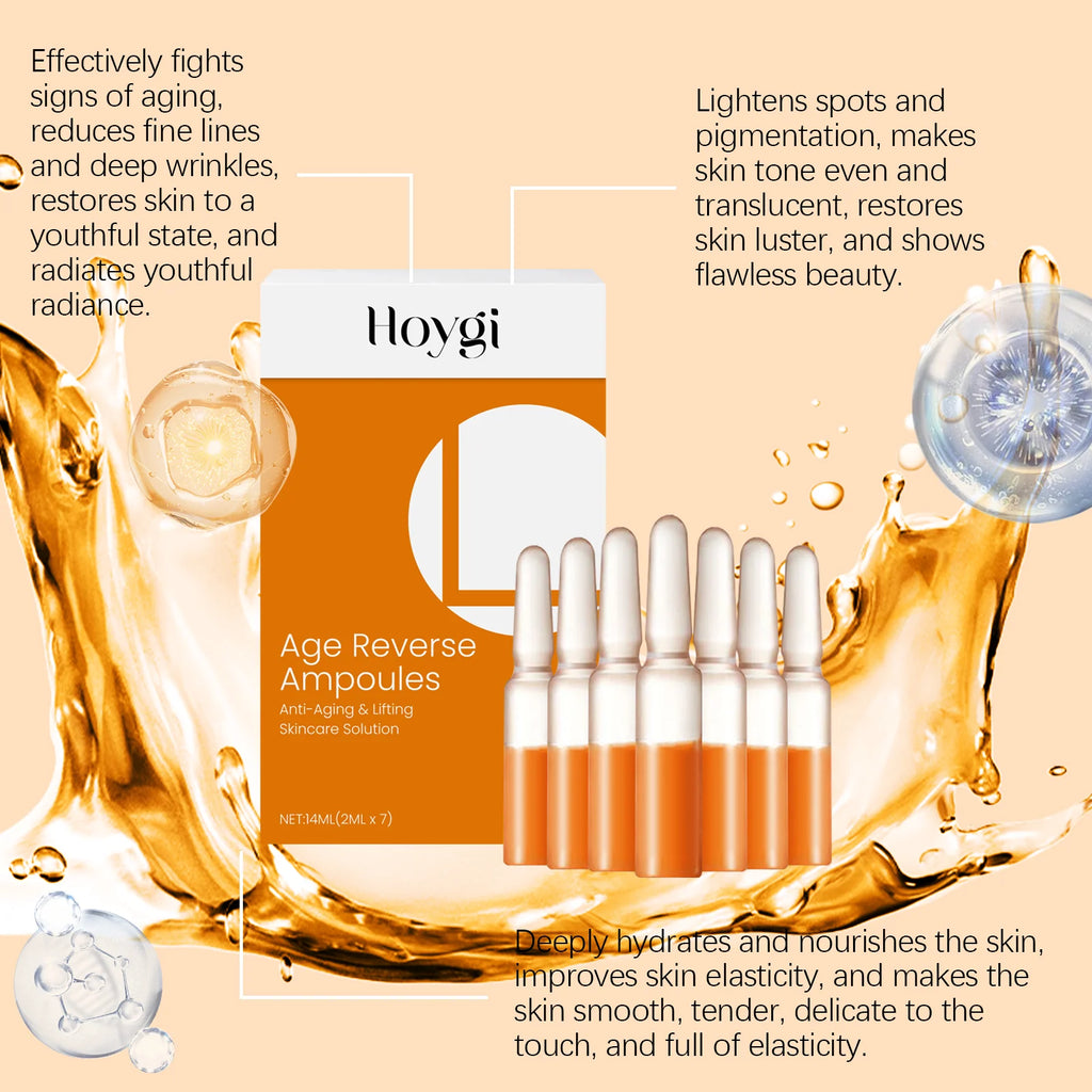 Hoygi Astaxanthin Ampoule Face Serum – Anti-Aging & Brightening Face Serum Ampoule Oasis Select