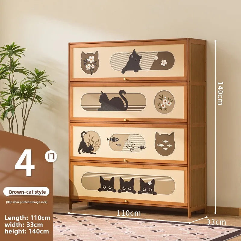 Bookcase integrated whole wall combination full wall bookcase display cabinet locker bookshelf against wall solid wood cabinet Oasis Select Brown 4-110