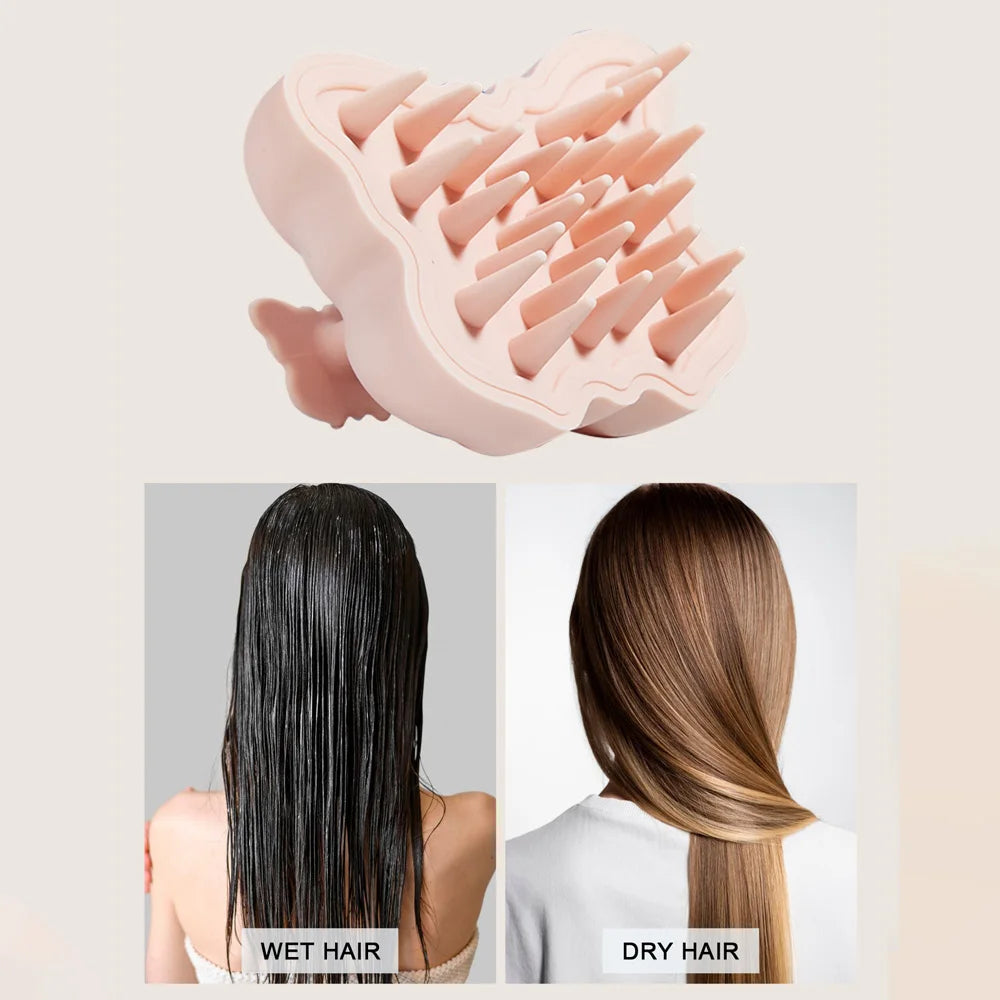 Silicone Scalp Massager Shampoo Brush for Hair & Wigs Scalp Massage Brush Oasis Select