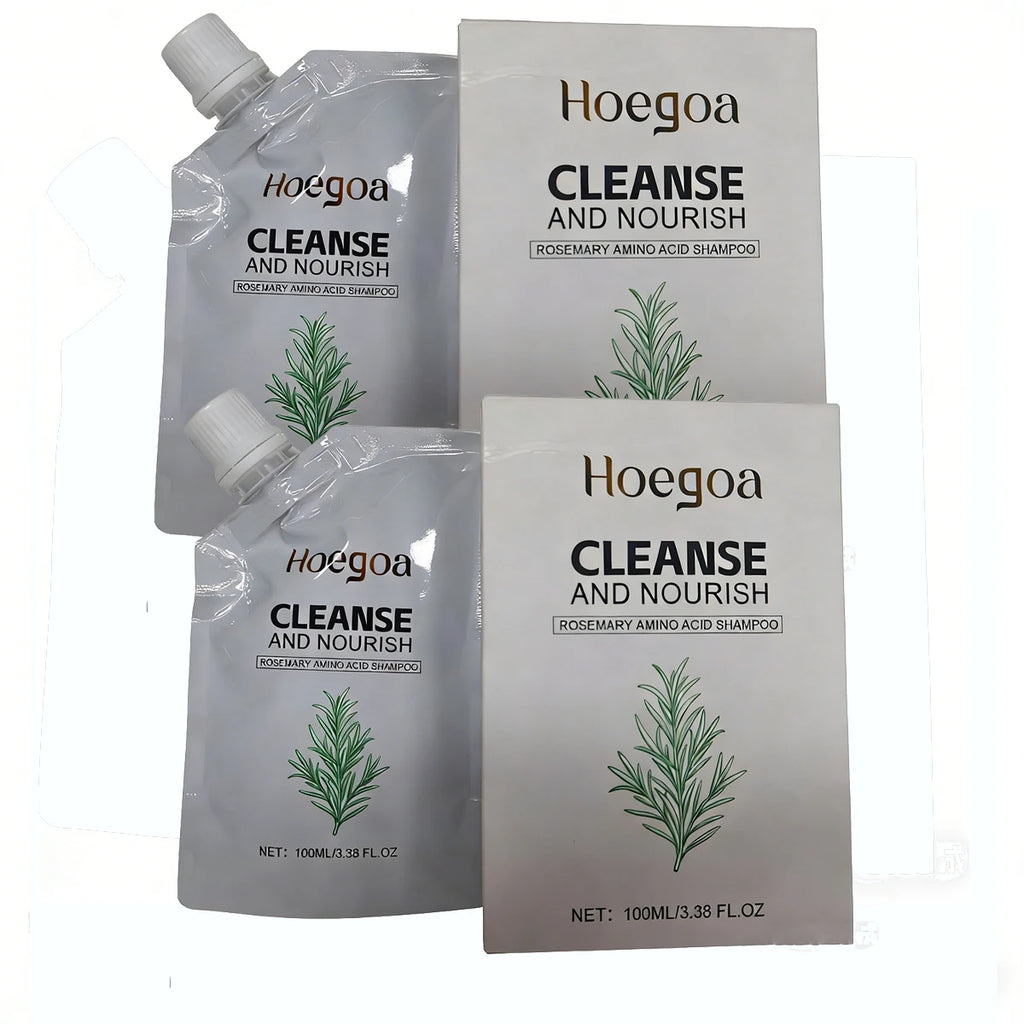 1/2PCS Rosemary Amino Acid Shampoo, Shampoo for Thinning Hair, Natural Formula to Strengthen & Thicken Hair, Controls Oily Scalp Oasis Select 100ml X2