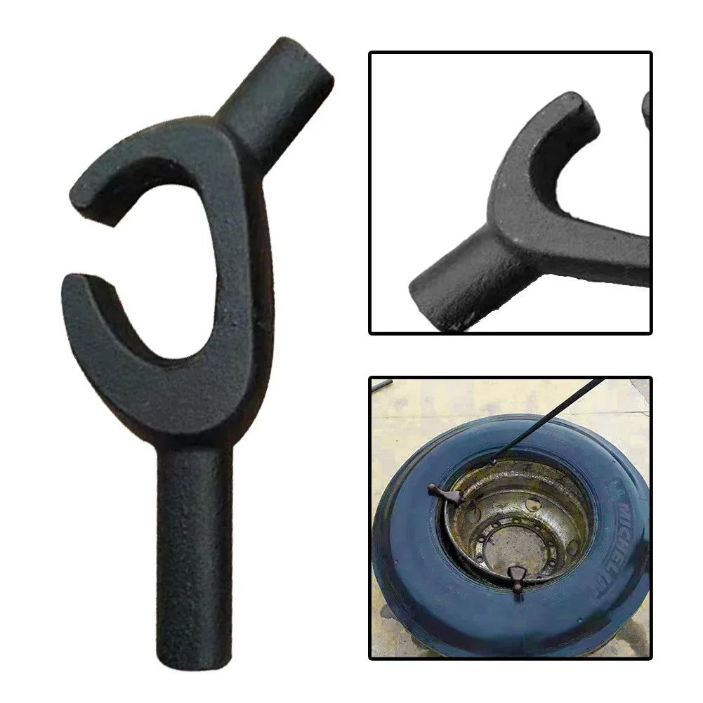 1pc Iron Bead Keeper Tire Changer Repair Tool Hand Tool for Use with Tire Machines on Commercial and Passenger Vehicles Oasis Select