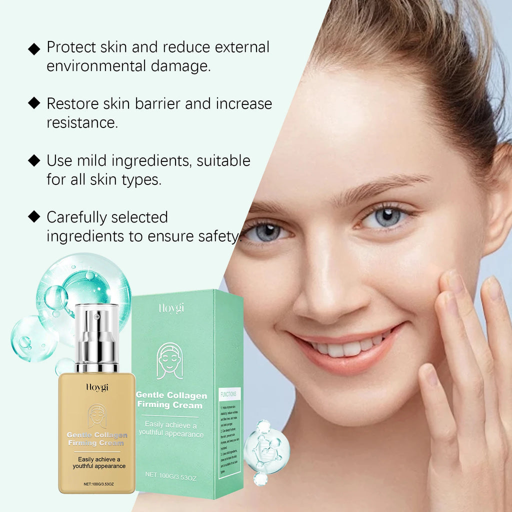 Hoygi Collagen Firming Cream – Fine Lines, Hydration & Brightening Collagen Face Cream Oasis Select