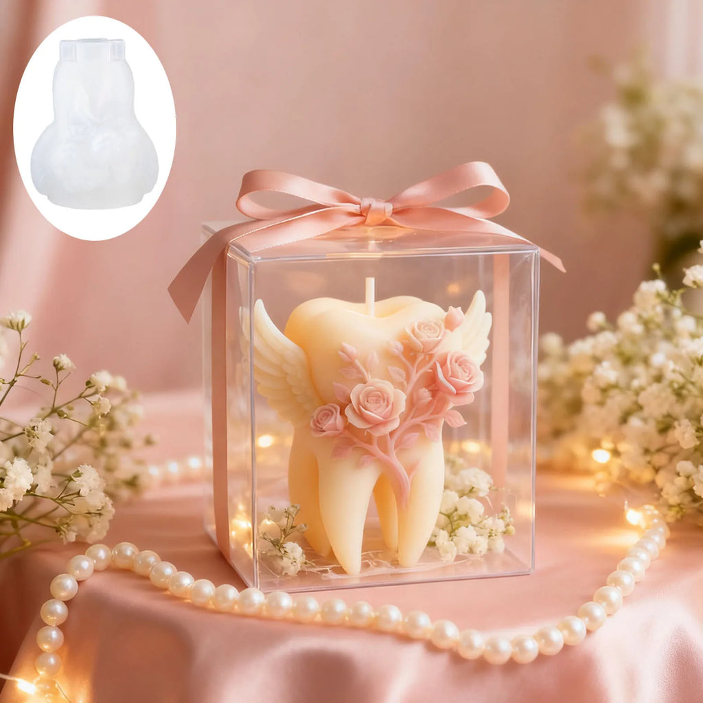 Thai Mother and Child Elephant Scented Candle Silicone Mold DIY Handmade Southeast Asian Style Ornament Silicone Mold Home Decor Oasis Select