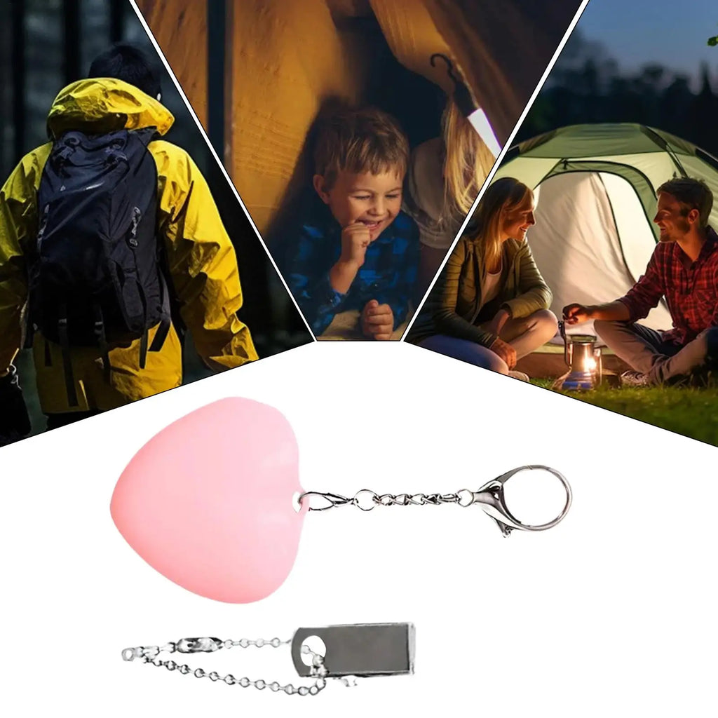 Travel Business Trip Purse Light Automatic Touch Sensor Heart Shaped LED Bag Light for Handbag Gift for Girlfriend Daughter Oasis Select