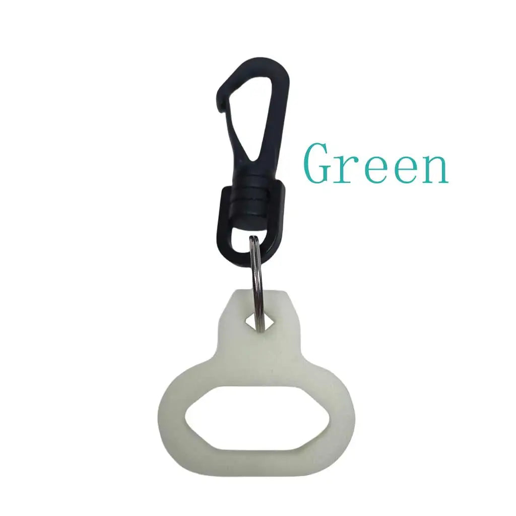 1pc Scuba Diving Regulator Octopuses Mouthpieces Retainer Dive 2nd Stage Quick Release Holder With Snap Hook Oasis Select light green