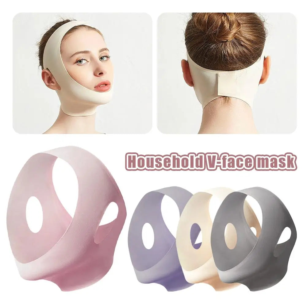 Face Lift V Shaper Mask Facial Slimming Bandage Chin Cheek Lift up Belt Anti Wrinkle Strap Beauty Tools Sleep Aids Chin Strips Oasis Select