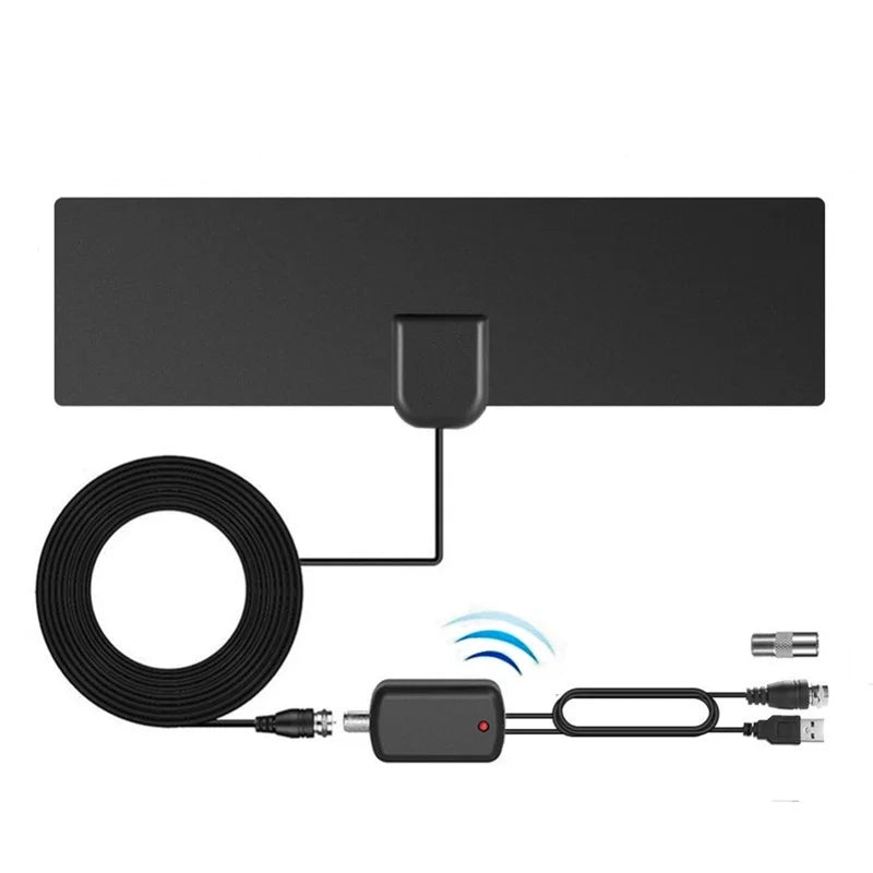 Indoor Digital TV Antenna HDTV 4K 1080P with Signal Amplifier DVB-T2 for Clearer Picture Quality Oasis Select