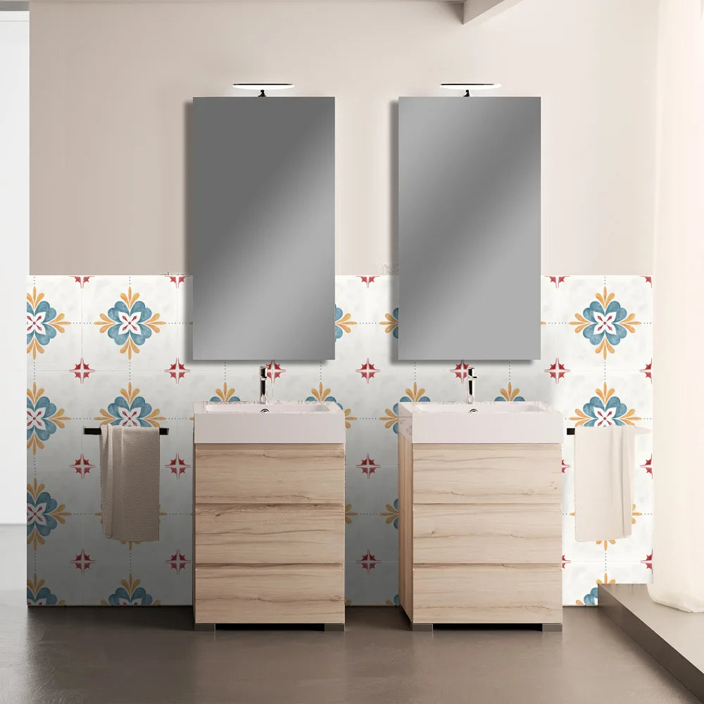 Crystal tiles pasted mosaic wall pasted retro tiles tiles pasted simple kitchen stove stickers pvc wall stickers Oasis Select
